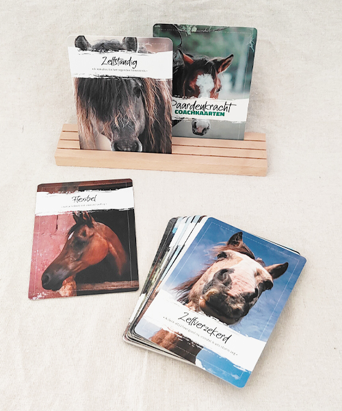Paardenkracht Coachkaarten paardencoaching Paardenkracht Campus Kaartenset Coachkaarten